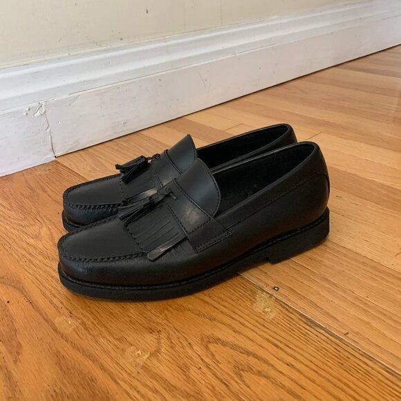 New ROCKPORT Men\'s Black Leather Loafers w/Tassels main image 3
